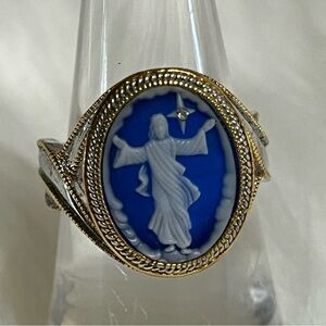 BGE Bradford Gold Exchange Jesus Cameo Ring